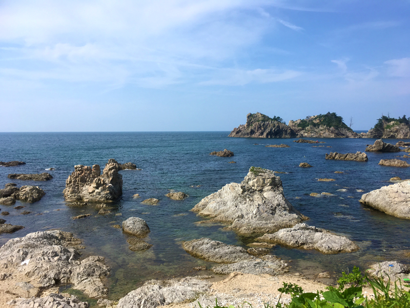 2019年8月4日 村上市・笹川流れ